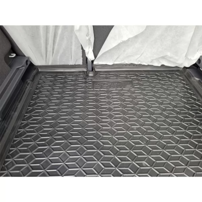 Коврик в багажник для авто Volkswagen ID.4 Crozz Prime (нижняя полка) пластик ( AVTO-Gumm )