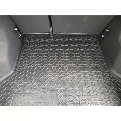 Коврик в багажник для авто Volkswagen ID.4 Crozz Pure+ пластик ( AVTO-Gumm ) Коврик в багажник для авто Volkswagen ID.4 Crozz Pure+ пластик ( AVTO-Gumm )