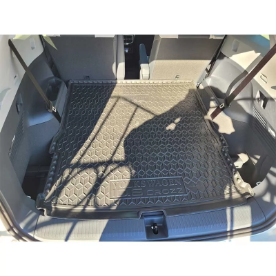Коврик в багажник для авто Volkswagen ID.6 Crozz Pro (верхняя полка) пластик ( AVTO-Gumm )