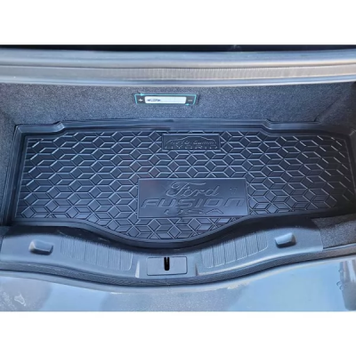 Килимок у багажник для авто Ford Fusion plug-in hybrid (2017) (USA), з 2-х частин, пластиковий (AVTO-Gumm)