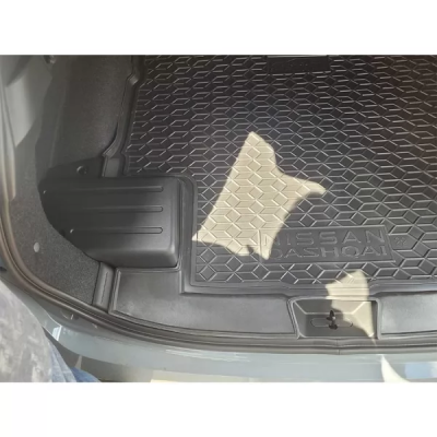 Килимок у багажник для авто Nissan Qashqai e-Power (2022), пластиковий (AVTO-Gumm) Килимок у багажник для авто Nissan Qashqai e-Power (2022), пластиковий (AVTO-Gumm)