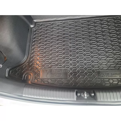 Килим багажника для авто Hyundai i - 30 2023> хетчбэк Fastback пластик ( AVTO-Gumm ) Килим багажника для авто Hyundai i - 30 2023> хетчбэк Fastback пластик ( AVTO-Gumm )