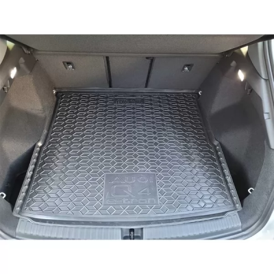 Килим багажника для авто Audi Q4 e-tron верхняя полка 2021&gt пластик ( AVTO-Gumm )