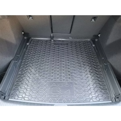 Килим багажника для авто Audi Q4 e-tron нижняя полка 2021&gt пластик ( AVTO-Gumm )