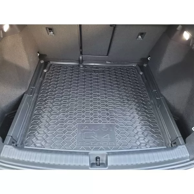 Килим багажника для авто Audi Q4 e-tron нижняя полка 2021&gt пластик ( AVTO-Gumm )