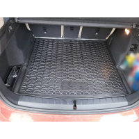 Килим багажника для авто BMW X1 F48 2015-2022 пластик ( AVTO-Gumm )