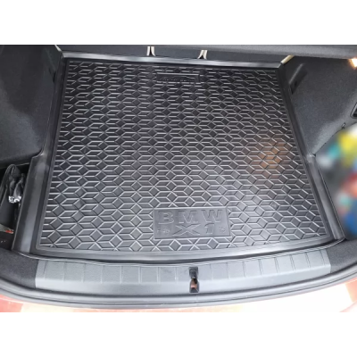 Килим багажника для авто BMW X1 F48 2015-2022 пластик ( AVTO-Gumm ) Килим багажника для авто BMW X1 F48 2015-2022 пластик ( AVTO-Gumm )