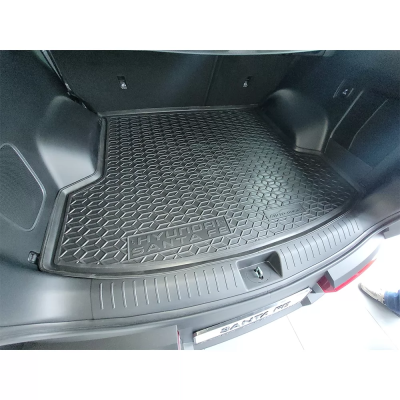 Килим багажника для авто Hyundai Santa-Fe 2024> 5мест пластик ( AVTO-Gumm ) Килим багажника для авто Hyundai Santa-Fe 2024> 5мест пластик ( AVTO-Gumm )