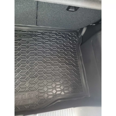 Килим багажника для авто Suzuki Swift Hybrid 2024> пластик ( AVTO-Gumm ) Килим багажника для авто Suzuki Swift Hybrid 2024> пластик ( AVTO-Gumm )