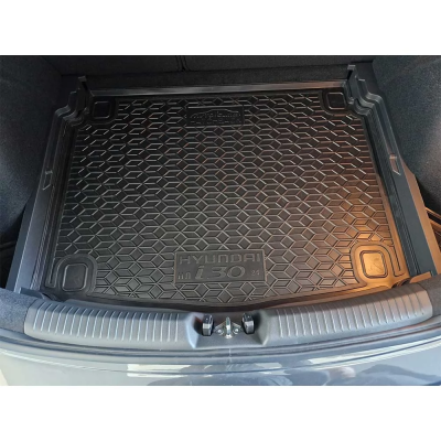 Килим багажника для авто Hyundai i - 30 2024> хетчбэк нижняя полка пластик ( AVTO-Gumm ) Килим багажника для авто Hyundai i - 30 2024> хетчбэк нижняя полка пластик ( AVTO-Gumm )