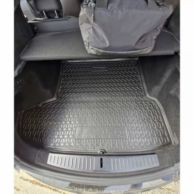 Килим багажника для авто Tesla Model S 2021> задній великий пластик ( AVTO-Gumm ) Килим багажника для авто Tesla Model S 2021> задній великий пластик ( AVTO-Gumm )