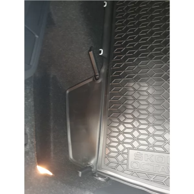 Килим багажника для авто Skoda Octavia A8 2020> універсал пластик ( AVTO-Gumm ) Килим багажника для авто Skoda Octavia A8 2020> універсал пластик ( AVTO-Gumm )