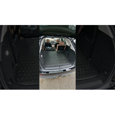 Килим багажника для авто Chery Tiggo 9 Phev пластик ( AVTO-Gumm )