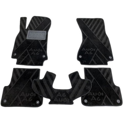 Коврики в салон для Audi A6 ( C7 ) ( 2014 - ) AVTO-Tex текстильные