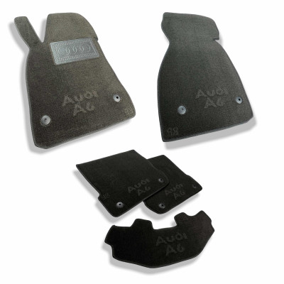 Коврики в салон для Audi A6 ( 1997 - 2005 ) текстильные ( AVTO-Tex )