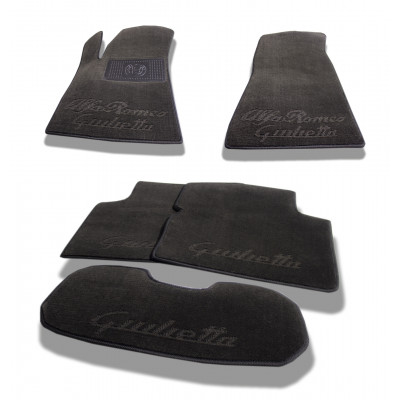 Коврики в салон для Alfa Romeo Giulietta ( 2010 - ) текстильные ( AVTO-Tex )