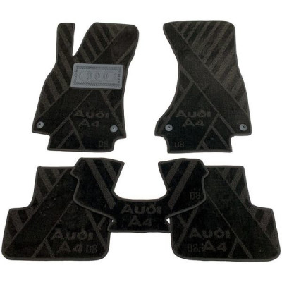 Коврики в салон для Audi A4 (B8) ( 2008 - 2015 ) текстильные ( AVTO-Tex )