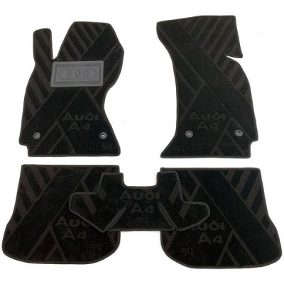 Коврики в салон для Audi A4 (B5) ( 1994 - 1999 ) текстильные ( AVTO-Tex ) 