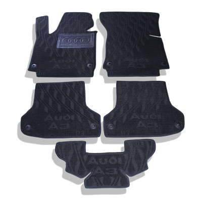 Коврики в салон для Audi A3 ( 2004 - 2012 ) ( 5 дв. ) AVTO-Tex текстильные