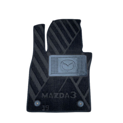 Килимки в салон для Mazda M 3 (2019>) ( Hybrid ) гібридні ( AVTO-Gumm )