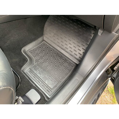 Коврики в салон для Mitsubishi Outlander PHEV ( 2012 - ) (hibrid) полиуретан (AVTO-Gumm)
