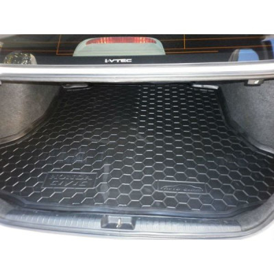 Коврик в багажник для Honda Civic ( 2006 - 2012 ) ( седан ) ( бензин ) полиуретан ( Avto-Gumm )