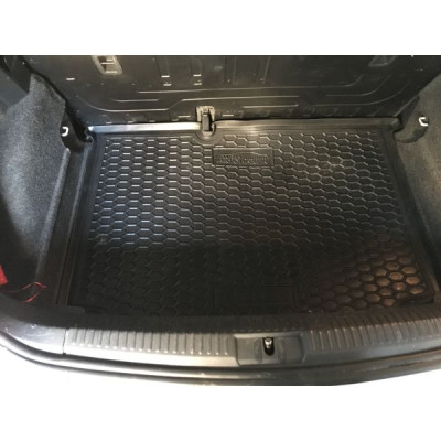 Коврик в багажник для Volkswagen Polo ( 2009 - 2017 ) ( хетчбэк ) полиуретан ( Avto-Gumm )