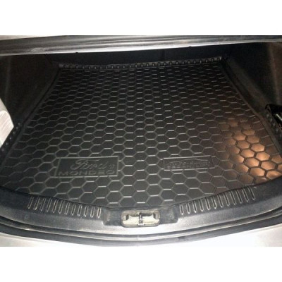 Коврик в багажник для  Ford Mondeo lV ( 2007 - 2014 ) ( седан/лифтбэк ) ( полноразмер. ) полиуретан ( Avto-Gumm )