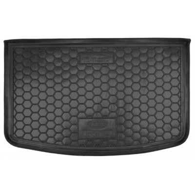 Коврик у багажник для Kia Rio (2015–2017) (хетчбек) (TOP) (з органайзером) поліуретан (Avto-Gumm) Коврик у багажник для Kia Rio (2015–2017) (хетчбек) (TOP) (з органайзером) поліуретан (Avto-Gumm)