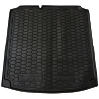 Коврик в багажник для Volkswagen Jetta ( 2010 -  ) TOP ( без "ушей" ) полиуретан ( Avto-Gumm )
