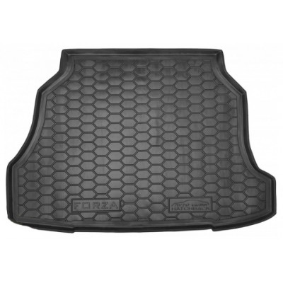 Коврик в багажник для ЗАЗ Forza ( хетчбэк ) ( 2011 - ) полиуретан ( Avto-Gumm )