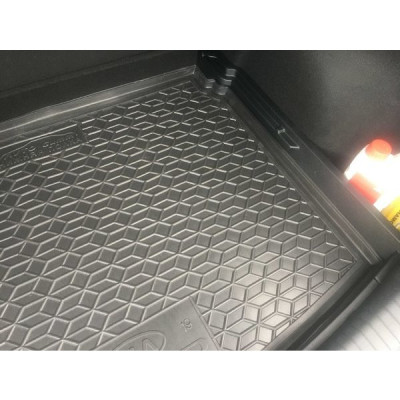 Коврик в багажник для авто KIA Ceed ( 2019 -  ) ( хетчбэк нижняя полка ) полиуретан ( AVTO-Gumm )