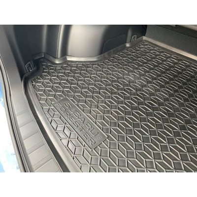 Коврик в багажник для авто Subaru Forester ( 2019 -  ) ( без сабвуфера ) полиуретан ( AVTO-Gumm )