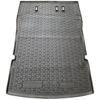 Коврик в багажник для авто Volkswagen Caddy MAXI ( 5мест ) ( 2004 - 2015 ) полиуретан ( AVTO-Gumm )