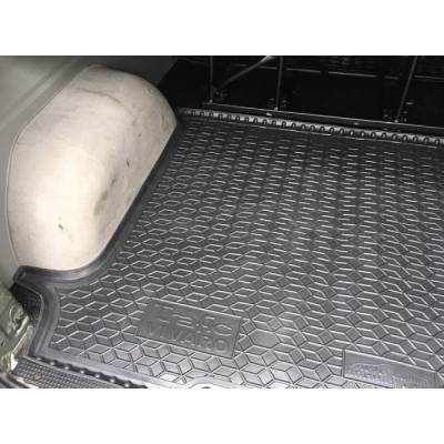Коврик в багажник для Renault Trafic ll ( 2001 - 2014 ) ( пассажирс. ) длин. база, полиуретан ( AVTO-Gumm )