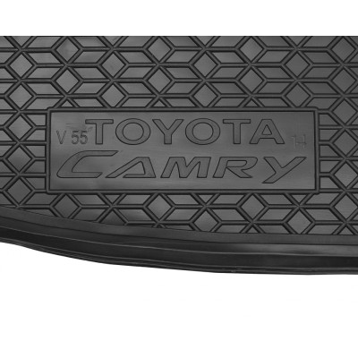 Коврик в багажник для авто Toyota Camry ( 2011 - 2017 ) ( VX60 ) ( USA ), резиновый (AVTO-Gumm)