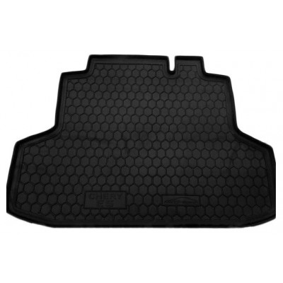 Килимок у багажник для Chery E5 (пластик) (Avto-Gumm). Килимок у багажник для Chery E5 (пластик) (Avto-Gumm).