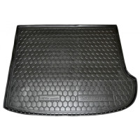 Коврик в багажник для Hyundai Santa-Fe (2006-12) (7мест) пластик ( Avto-Gumm )