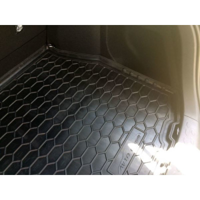 Коврик в багажник для Toyota C-HR пластик ( AVTO-Gumm )