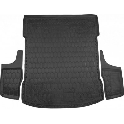 Килимок у багажник для BMW G30 5-серії (2017 — …) (седан) (із “запаскою”) пластиковий (Avto-Gumm). Килимок у багажник для BMW G30 5-серії (2017 — …) (седан) (із “запаскою”) пластиковий (Avto-Gumm).