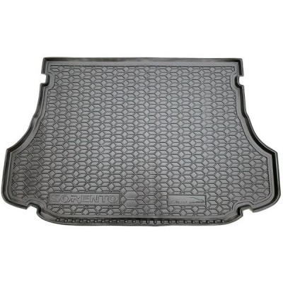 Коврики в багажник для авто KIA Sorento (2002-2009) пластик ( AVTO-Gumm )