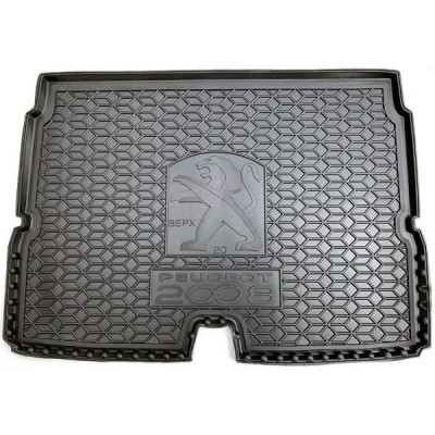 Автомобільний килимок у багажник для авто PEUGEOT P 2008 (2020>) (верхня полиця), пластиковий (AVTO-Gumm) Автомобільний килимок у багажник для авто PEUGEOT P 2008 (2020>) (верхня полиця), пластиковий (AVTO-Gumm)