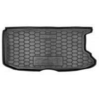 Коврик в багажник для Fiat 500 e пластик ( Avto-Gumm )