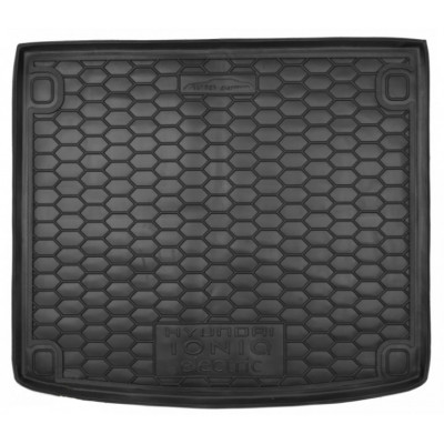 Килимок в багажник для Hyundai Ioniq (Electric) (2018 - ) пластик (AVTO-Gumm)